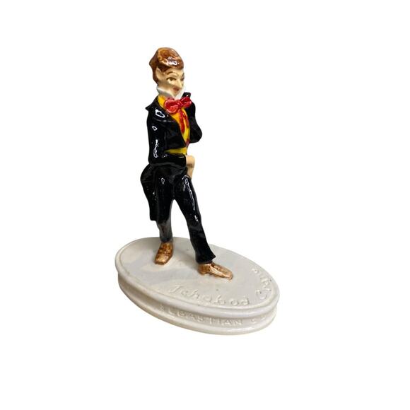 Sebastian Miniatures 2255 Ichabod Crane Figurine Signed Vintage with Box - Picture 3 of 6